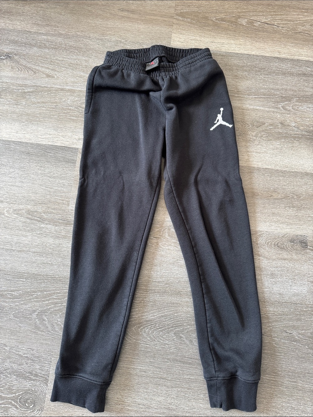 Jordan Black Fleece Jumpman Joggers for Kids